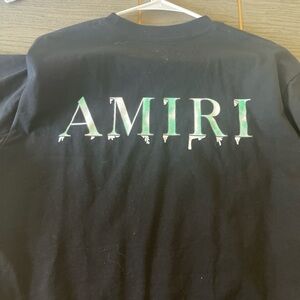 Black Amiri shirt,size large/medium, very good condition.